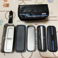 【美品】サーモス　弁当箱　ステンレスの画像