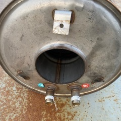 煙突式　薪ストーブ用　湯沸器　の画像