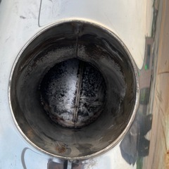 煙突式　薪ストーブ用　湯沸器　の画像