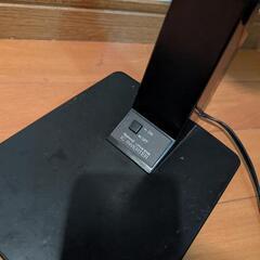 【一時停止】ヴィンテージ家電 National 蛍光灯照明器具 卓上スタンド ディスクライトの画像