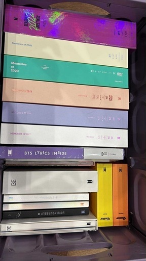 BTSグッズたくさん