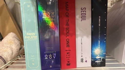 BTSグッズたくさん