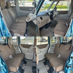 スズキパレット車検2年付バックモニターデジタルインナーミラー電動スライドドア付の画像