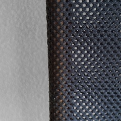 オフィスチェア《ハイバックチェア ロッキング 高さ調整 黒 メッシュ 中古》の画像