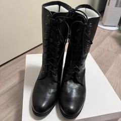 【取引終了】大学卒業式袴用ブーツ(24.0cm)の画像