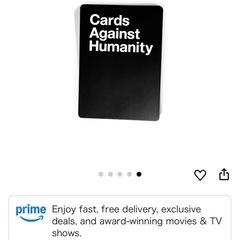 Cards Against Humanity 新品未開封の画像