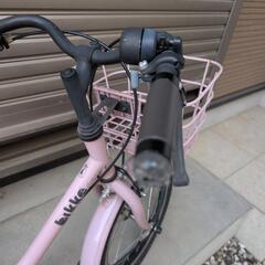 子供用自転車16インチ　ブリジストン　bikke ピンクの画像