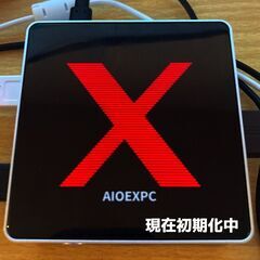 【美品！値下げしました】ミニpc AIOEXPC XMINI 最新第12世代 N95 Windows11Pro LPDDR5 12GB 256GB SSD 2TBまで拡大可 4コア/4スレッド 4K@60Hz 3画面同時出力 最大周波数3.4GHz M.2 2242 SATA 高速動作 USB3.2*3/HDMI*2/DP mini pc WiFi5 BT4.2 省スペースの画像