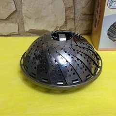 新品並み美品★ミネックスメタル ステンレス製 むし器  14〜24cmの画像