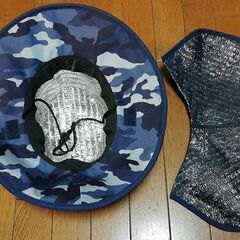 新品同様 涼かちゃん アルミ メッシュ テンガロンハット サイズLの画像