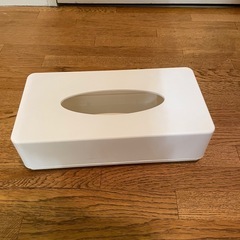 【無料‼︎】ティッシュケース白の画像