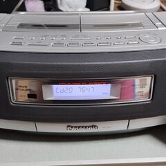 パナソニック製CD・ラジオ・カセットデッキ 本体の画像