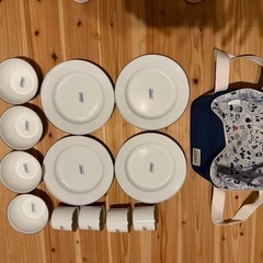 Coleman コールマンホーロー食器セット　 マグカップ 大皿...