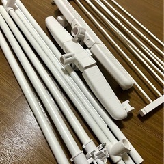 【受付中】キャスター付き物干し台（折りたたみ・室内外兼用）の画像