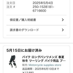 バイク　ツーリング　パンツ　プロテクター付き　バンクセンサー　COMINEの画像