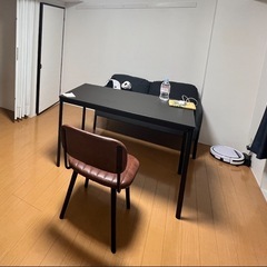 IKEA ダイニングテーブル黒