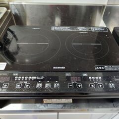 IHクッキングヒーター＆専用台座　アイリスオーヤマ　の画像
