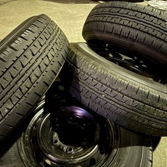195/80/15 ハイエース　6穴　の画像