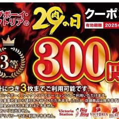 ビックボーイ　クーポン券　500円分の画像