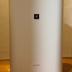 シャープの加湿空気清浄機「KC-F50-W」の画像