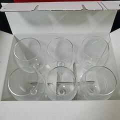 IKEAワイングラス６脚セット未使用の画像