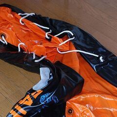 特別お買い得/FAIR-BANKS/INFLATABLE KAYAK/エアー注入式インフレッタブルカヤック・限定オレンジカラー/二人乗り/使用可能体感展示処分品/激安の画像