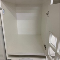 各部屋も分解し板パーツとなりました。現地で組立説明します。軽自動車でも運べるようになりました！！犬猫用ホテルタワー•ショーケース4部屋　トリミング　ペットサロン　ケージ　サークル　子供用ラック　ロッカーの画像