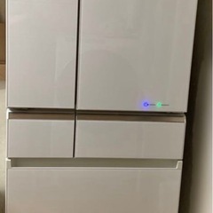 【美品】【保証あり】  Panasonic  6ドア　冷蔵庫　NR-F505XPV-Wの画像