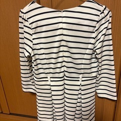 C.O.L.Z.A ストライプ長袖ミニワンピース Mサイズの画像