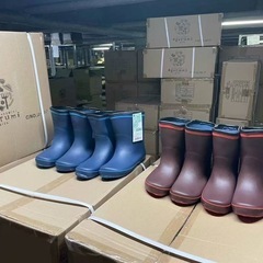 大雨対策レインブーツ　未使用の画像
