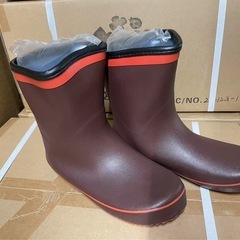 大雨対策レインブーツ　未使用の画像