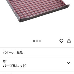 Colemanレジャーシート デラックス パープルレッド 210 コールマン新品、未使用の画像