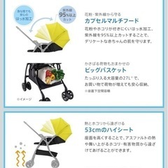 アップリカ　ベビーカーの画像