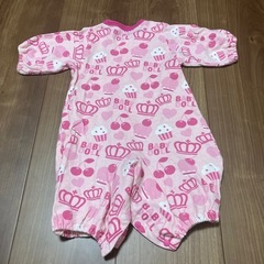 【無料】ベビー服(70-80位)ピンク差し上げますの画像
