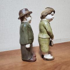 手作り ハンドメイド  粘土  人形 おばあちゃん おじいちゃんの画像