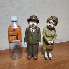 手作り ハンドメイド  粘土  人形 おばあちゃん おじいちゃんの画像