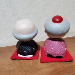 首振り 人形  おじいちゃん おばあちゃんの画像