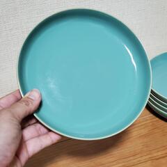 緑  グリーン お皿 取り皿の画像