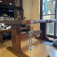 ダイニングテーブル値下げしました⚠️の画像