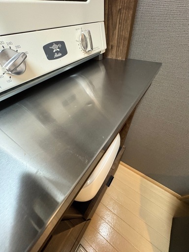 【引取り限定】マナベ家具　食器棚　レンジボード