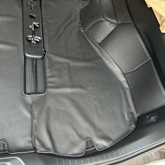 アルファード ヴェルファイア 30 アルパイン ラゲージマット シートベルトパッド ALPINE ラゲッジプロテクタの画像