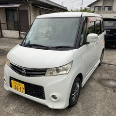 ルークス ターボ車 両側パワースライドドア プッシュスタート 車検付き 20万の画像