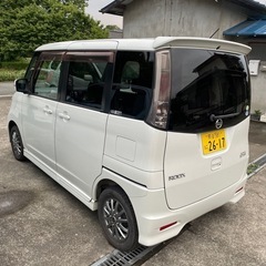 ルークス ターボ車 両側パワースライドドア プッシュスタート 車検付き 20万の画像