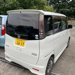 ルークス ターボ車 両側パワースライドドア プッシュスタート 車検付き 20万の画像