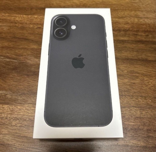 【新品未開封品】Apple iPhone 16 ブラック 本体 128GB 早い者勝ち　値下げ不可