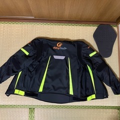 バイク ジャケット ライダースジャケット　Lサイズ　Riding Tribe製の画像