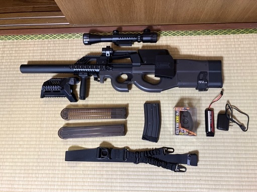 東京マルイ 電動ガン P90 カスタム セット 一式 多弾マガジン