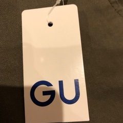 GU オリーブ スカートの画像