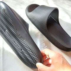 未使用 XL スリッパ ルームシューズ サンダル 3.5cm厚底ストレッチ 洗える 抗菌防臭素材 滑り止め 超軽量 メンズ・レディース兼用の画像