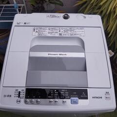 美品 日立 白い約束 2019年製造 7kgの画像